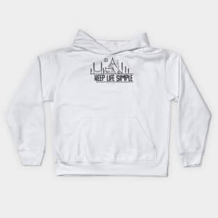 Keep Life Simple Kids Hoodie